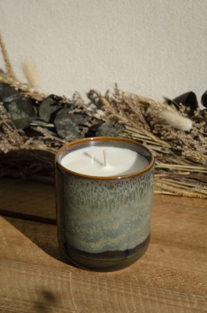 Bougie grand mug coloré