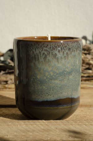 Bougie grand mug coloré